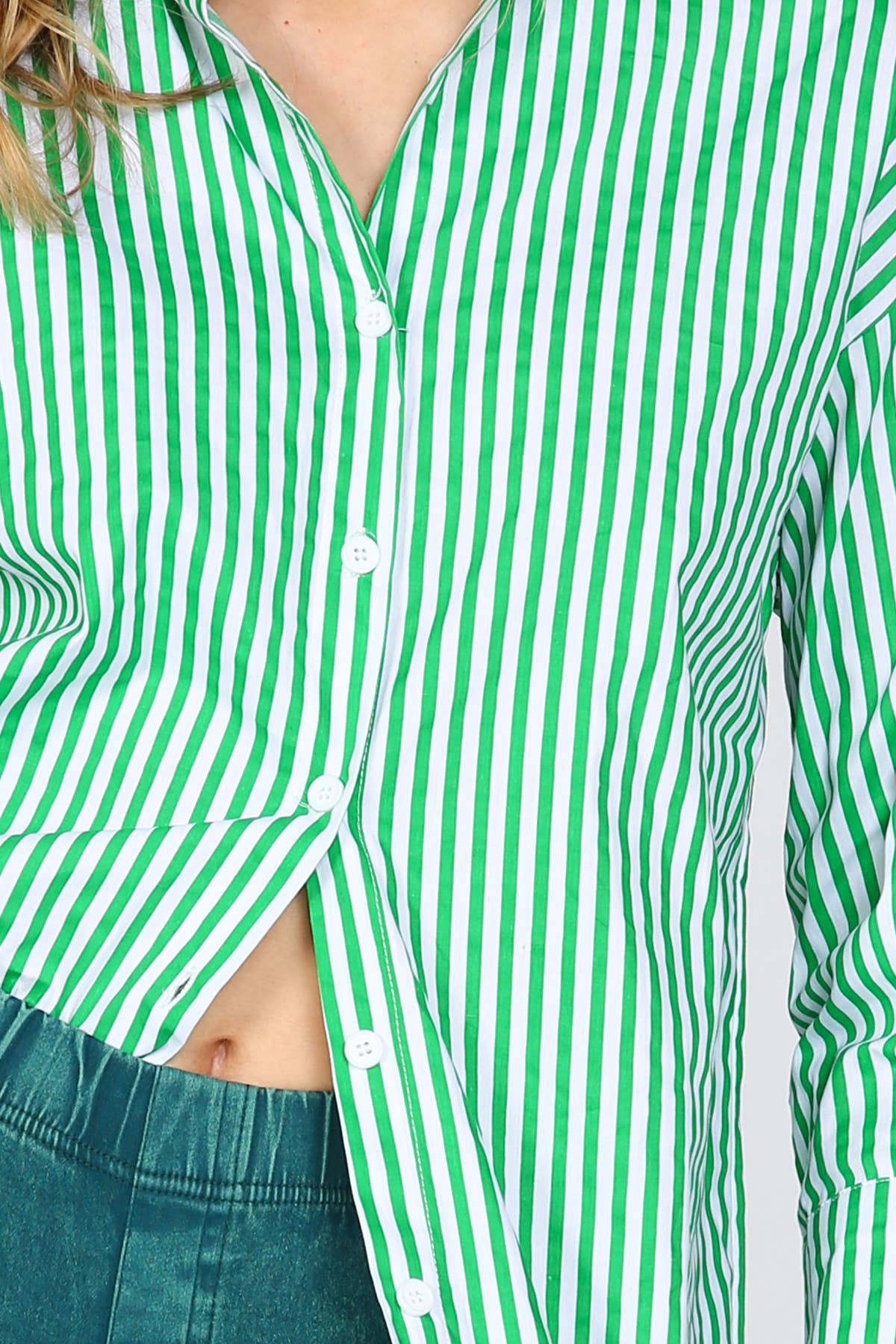 Striped Shirt And Shorts Sets KC6158-L