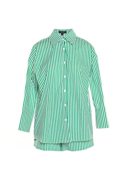 Striped Shirt And Shorts Sets KC6158-L