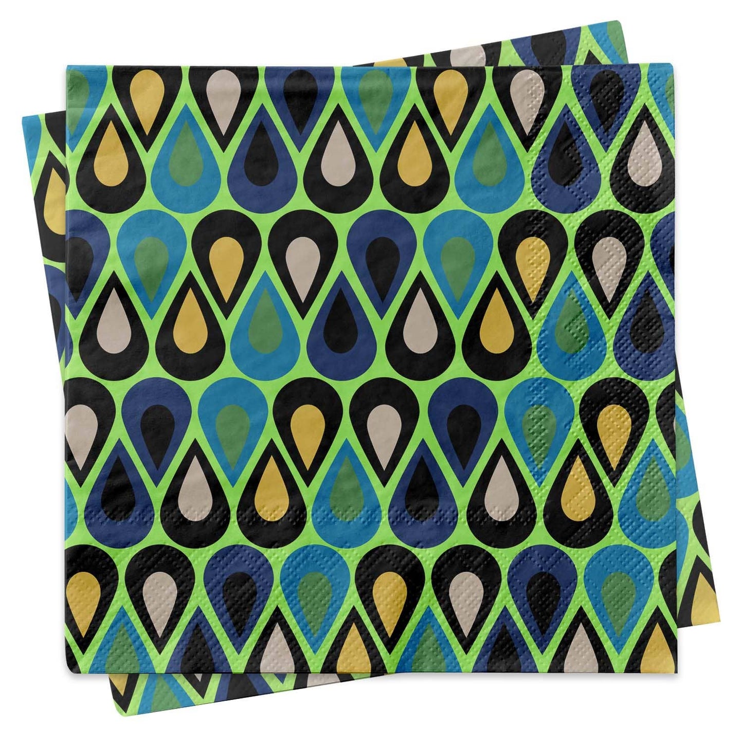 MCM Teardrop Napkins