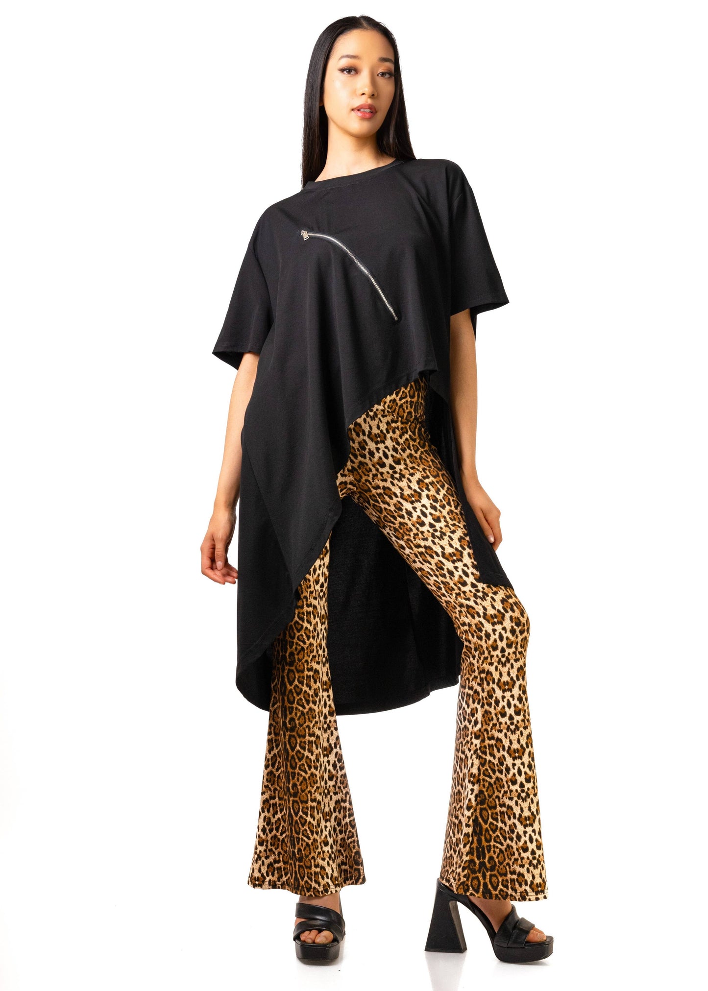 Asymmetric Zip Shirt