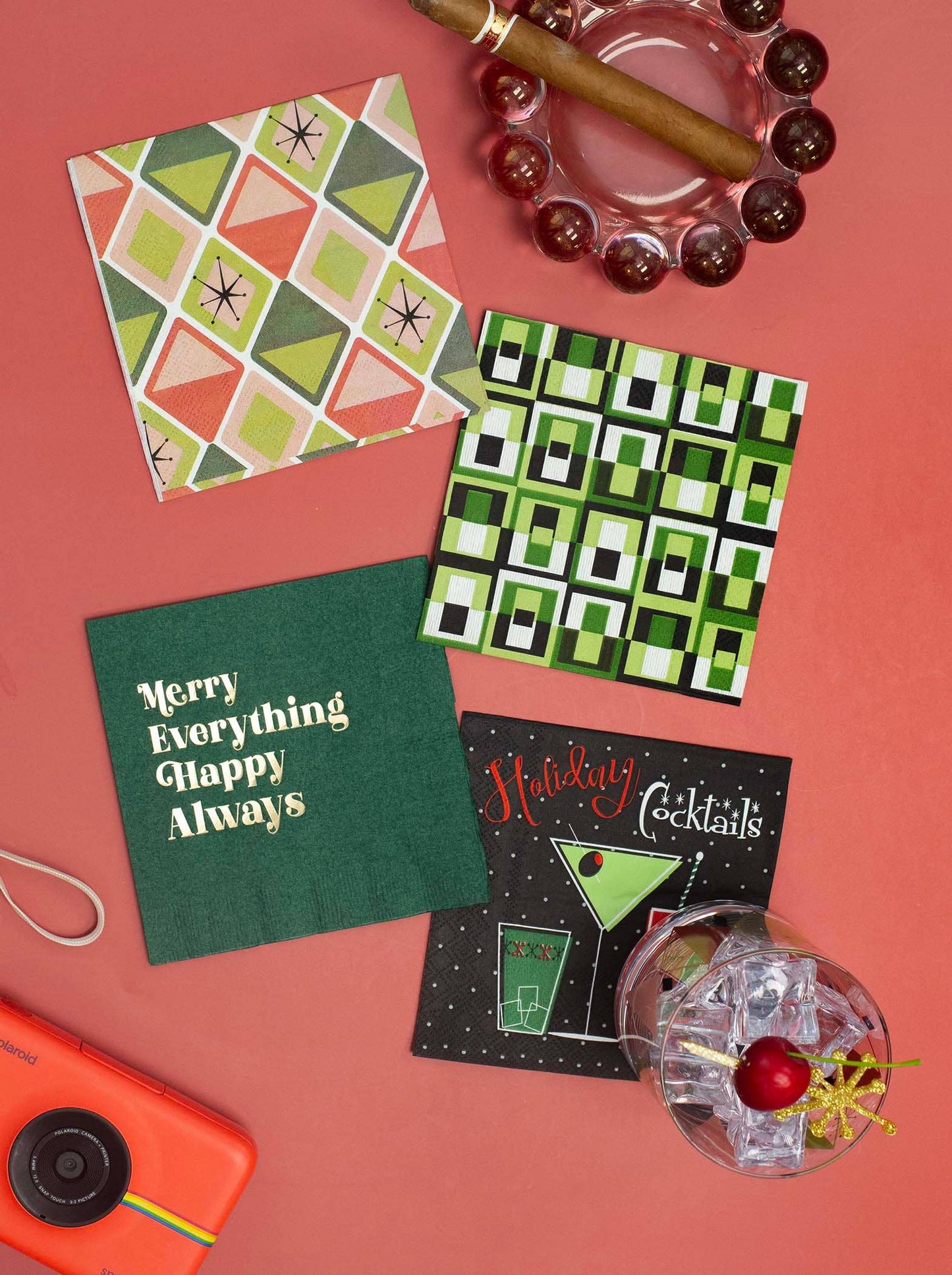 MCM Holiday Napkin