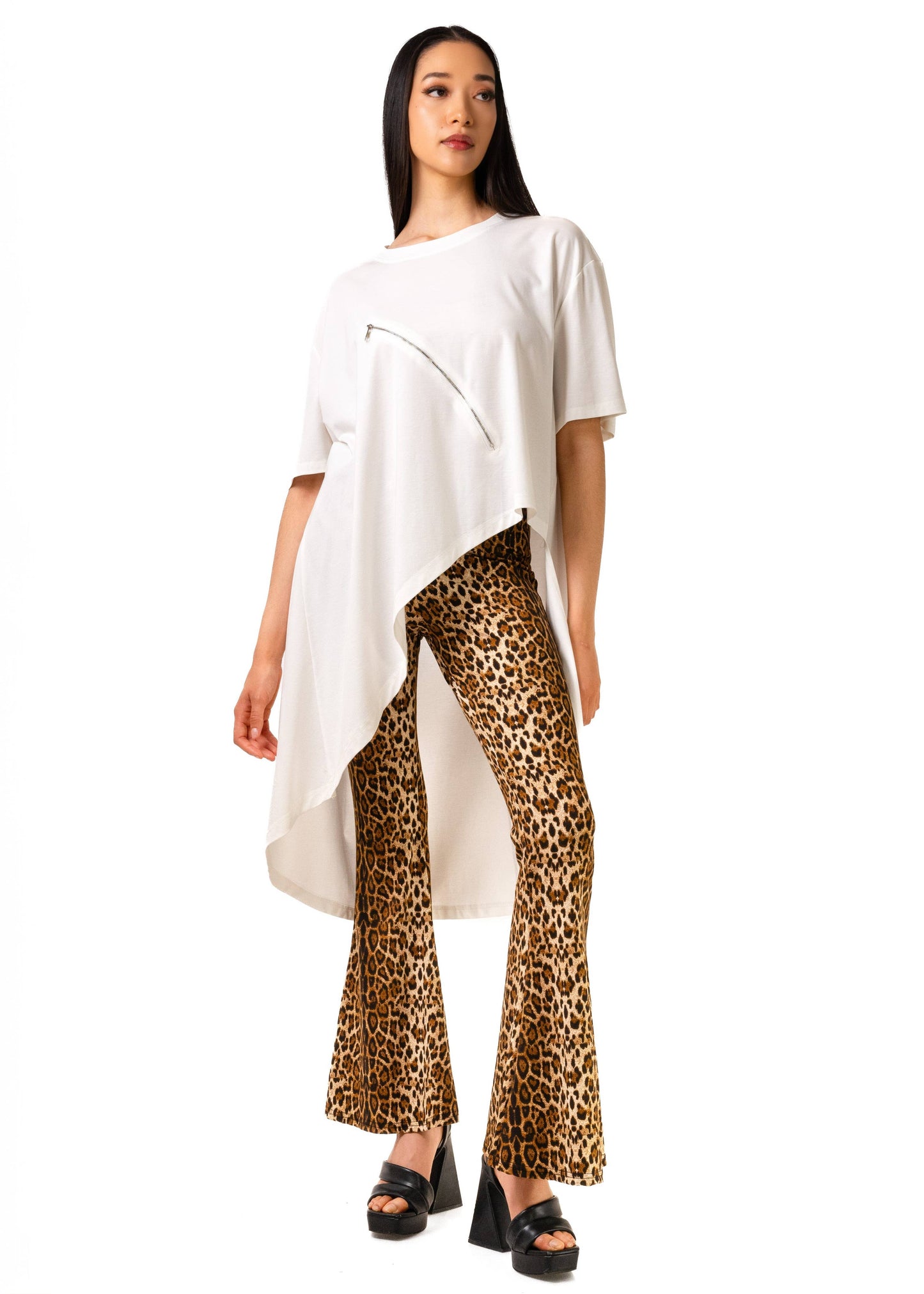 Asymmetric Zip Shirt