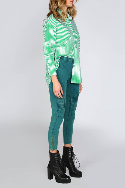 Striped Shirt And Shorts Sets KC6158-L