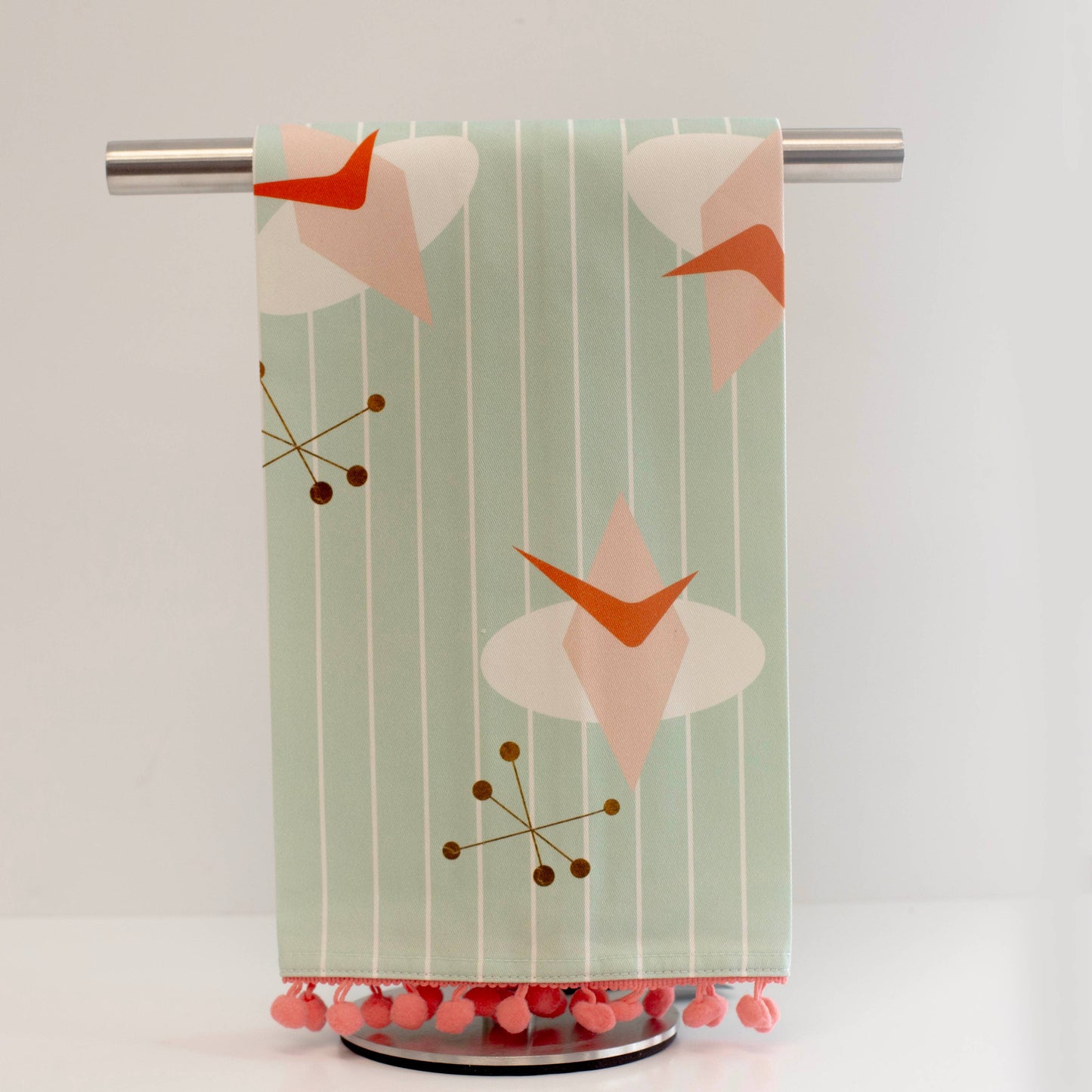 MCM Retro Atomic Tea Towel