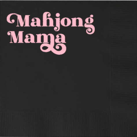 Mahjong Cocktail Napkin