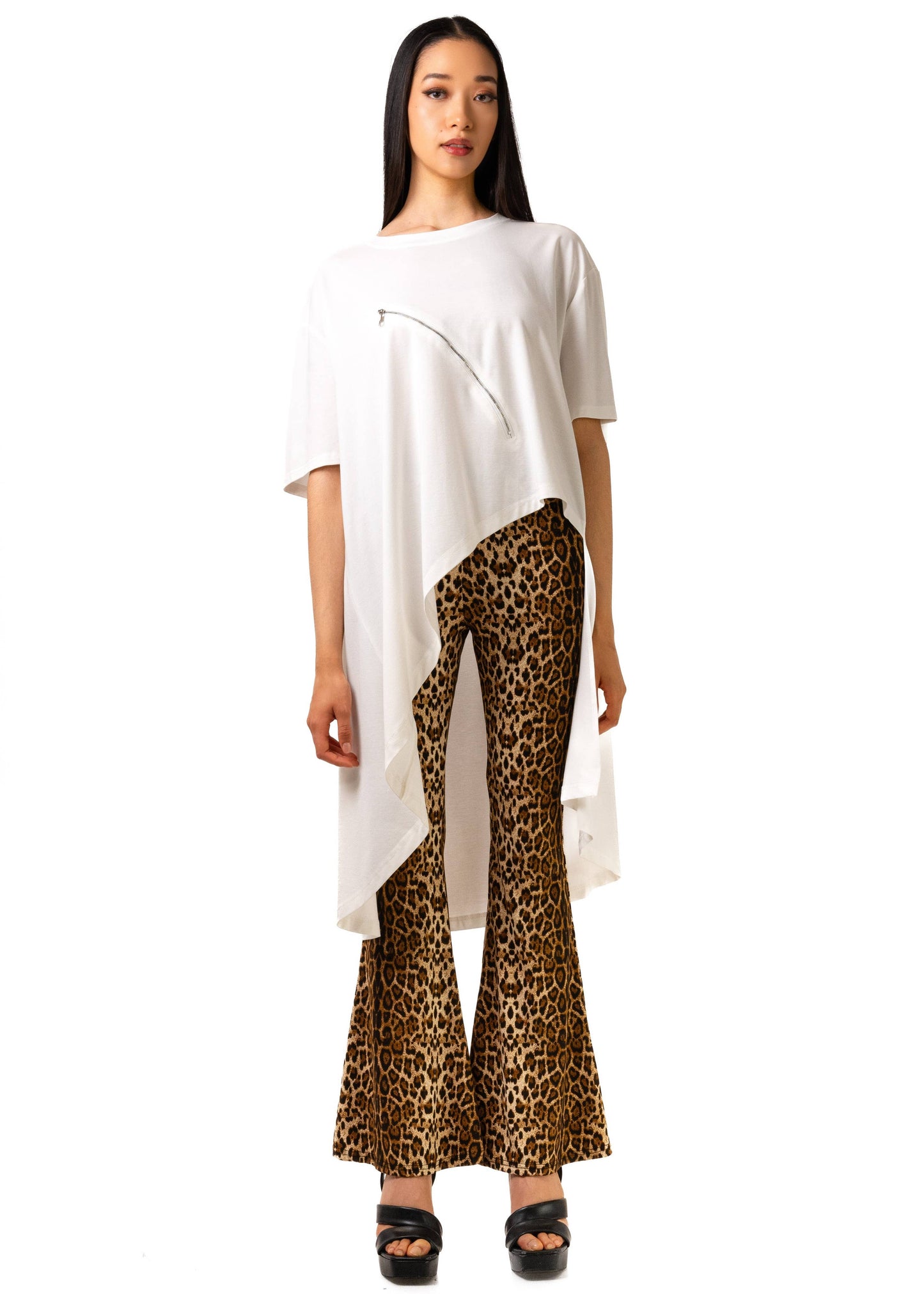 Asymmetric Zip Shirt