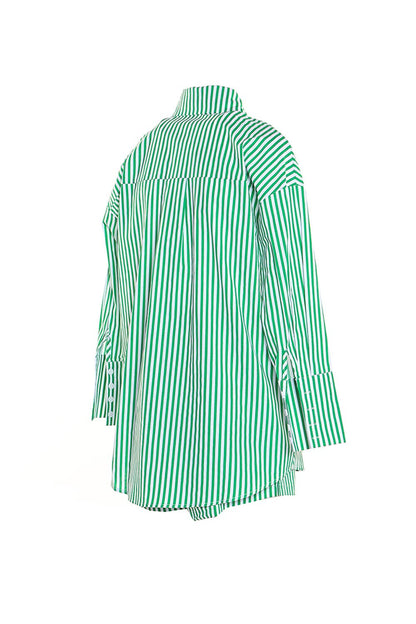 Striped Shirt And Shorts Sets KC6158-L