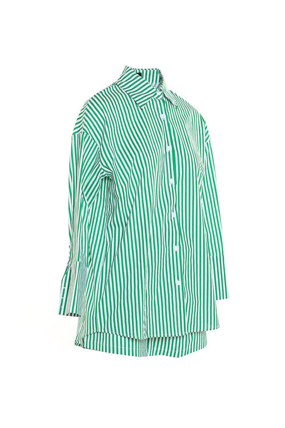 Striped Shirt And Shorts Sets KC6158-L
