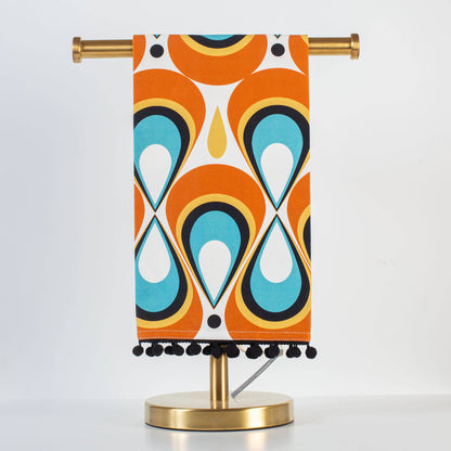 MCM Teardrops Tea Towel
