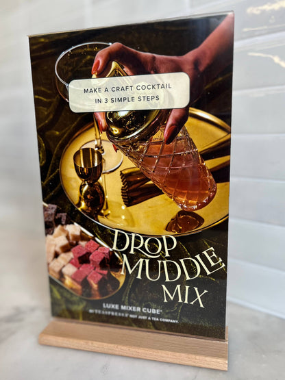 "Steps" Drink Signage