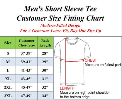 Men's Short Sleeve V-Neck Tee